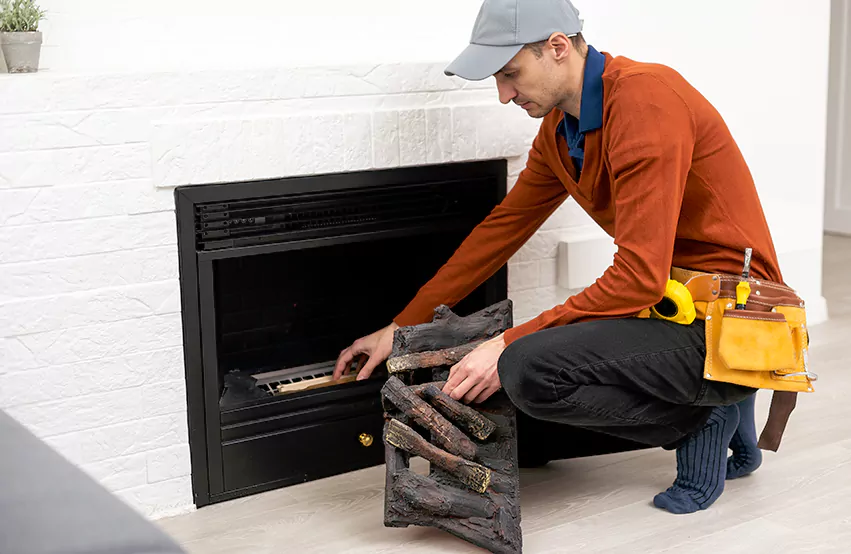 Wood Fireplace Repair in Berwyn